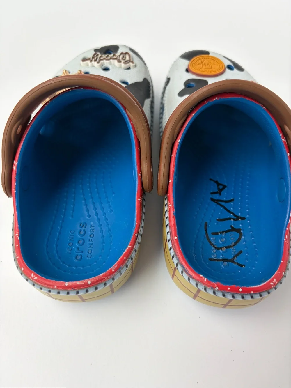 Crocs Toy Story Woody Andy Toddler C9‎